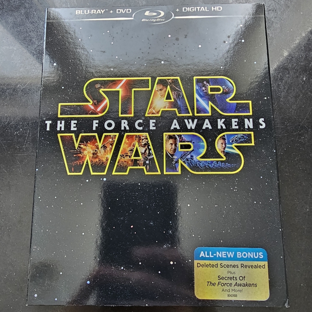 Star Wars The Force Awakens Blu-ray